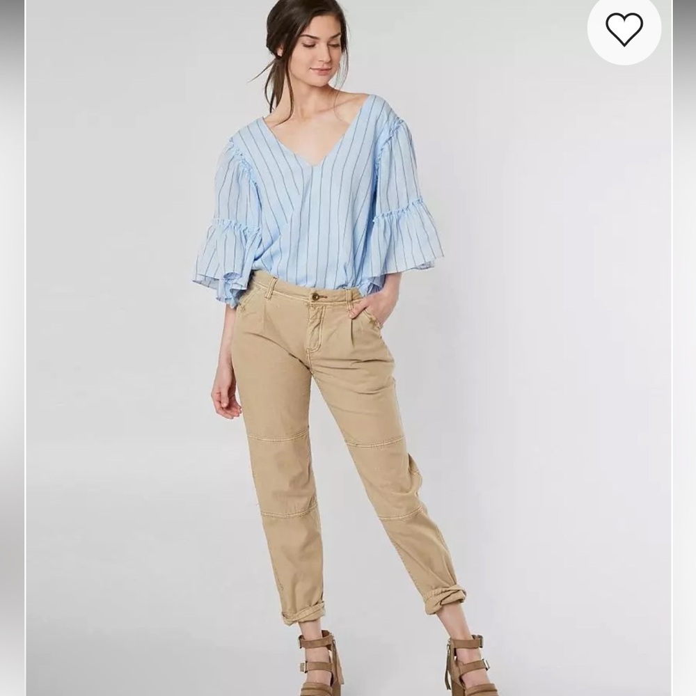 Free People Utility Boyfriend Pants